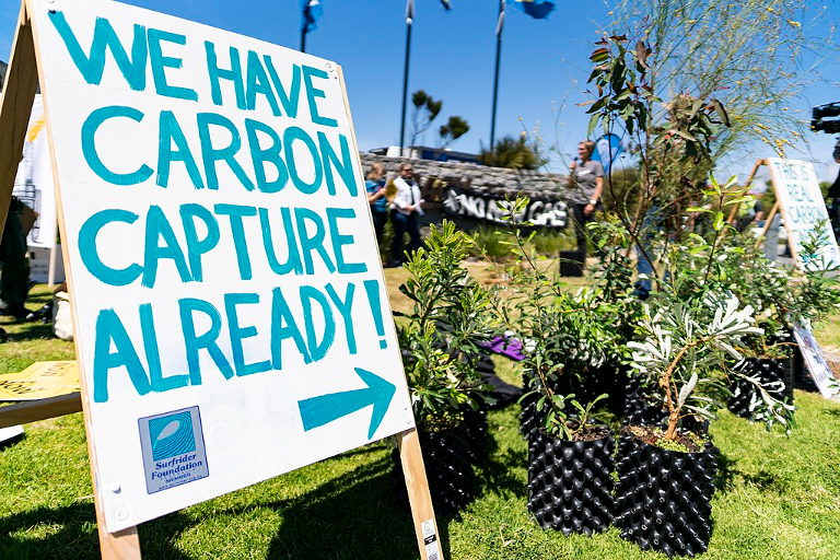 Protest Against Carbon Capture and Storage (2021)